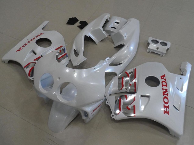 1990-1998 Honda CBR250RR MC22 Motorcycle Fairings - Pearl White Red Canada Websites