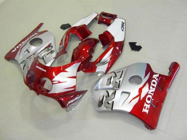 1990-1998 Honda CBR250RR MC22 Motorcycle Fairings - Silver Red Canada Websites