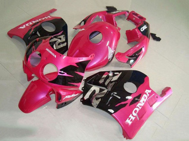 1990-1998 Honda CBR250RR MC22 Motorcycle Fairing - Pink Glossy Black Canada Websites