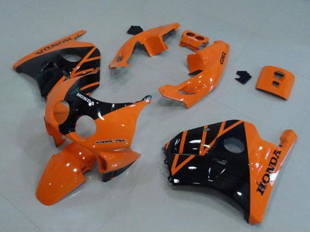 1990-1998 Honda CBR250RR MC22 Motorcycle Fairing - Orange Glossy Black Canada Websites