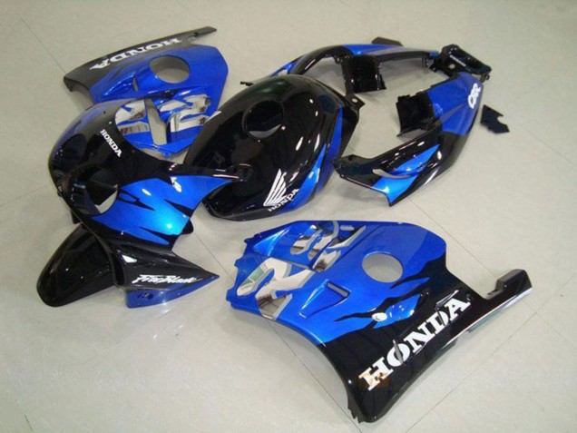 1990-1998 Honda CBR250RR MC22 Motorcycle Fairings - Blue Glossy Black Canada Websites
