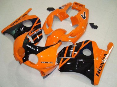 1990-1998 Honda CBR250RR MC22 Motorcycle Fairings - Orange Glossy Black Canada Websites