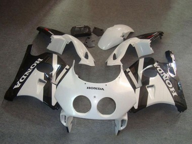 1990-1998 Honda CBR250RR MC22 Motorcycle Fairing Kits - White Glossy Black Canada Websites