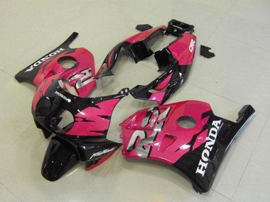 1990-1998 Honda CBR250RR MC22 Motorcycle Fairings - Pink Glossy Black Canada Websites