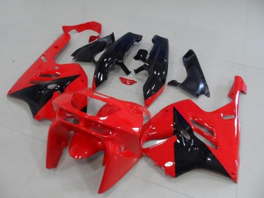1994-1997 Kawasaki ZX9R Motorcycle Fairings - Red Glossy Black Canada Websites