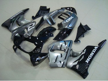 1996-1997 Honda CBR900RR 893 Motorcycle Fairings - Silver Glossy Black Canada Websites