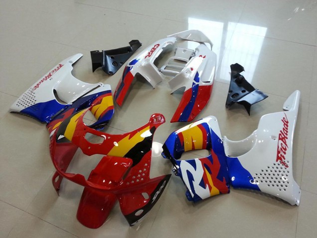 1996-1997 Honda CBR900RR 893 Motorcycle Fairings - White Red Blue Yellow Canada Websites