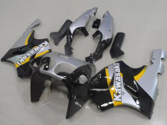 1996-2003 Kawasaki ZX7R Motorcycle Fairings - Silver Glossy Black Yellow Canada Websites