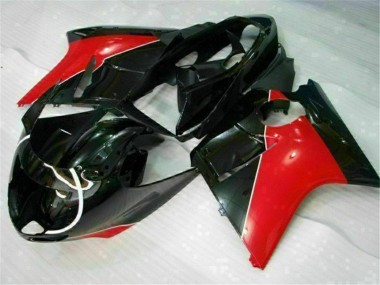 1996-2007 Honda CBR1100XX Blackbird Motorcycle Fairings - Red Glossy Black Canada Websites