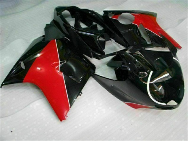 1996-2007 Honda CBR1100XX Blackbird Motorcycle Fairings - Red Glossy Black Canada Websites