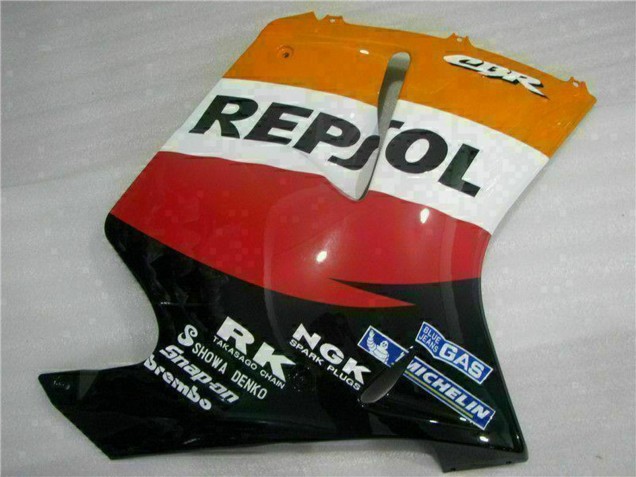 1996-2007 Honda CBR1100XX Blackbird Motorcycle Fairing - Orange White Red Glossy Black Repsol Canada Websites