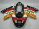1996-2007 Honda CBR1100XX Blackbird Motorcycle Fairing - Orange White Red Glossy Black Repsol Canada Websites