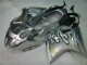 1996-2007 Honda CBR1100XX Blackbird Motorcycle Fairing - Silver Black Flame Canada Websites