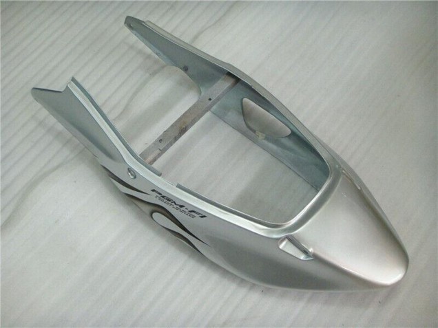 1996-2007 Honda CBR1100XX Blackbird Motorcycle Fairing - Silver Black Flame Canada Websites
