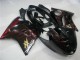 1996-2007 Honda CBR1100XX Blackbird Abs Motorcycle Fairings - Glossy Black Red Flame Canada Websites