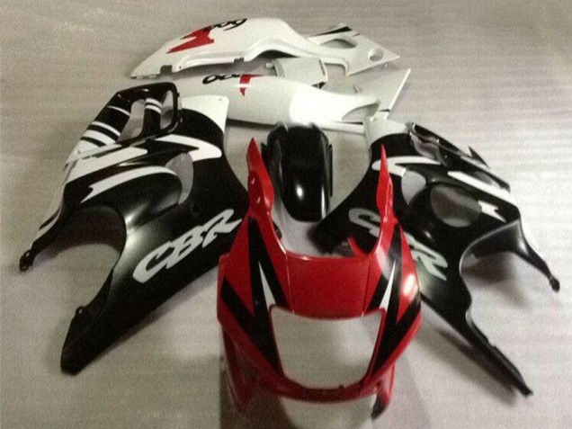 1995-1996 Honda CBR600 F3 Motorcycle Fairings - White Red Glossy Black Canada Websites