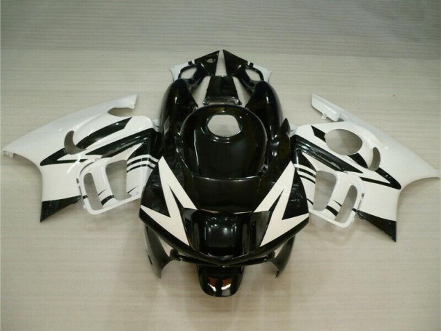 1995-1996 Honda CBR600 F3 Motorcycle Fairings - White Glossy Black Canada Websites