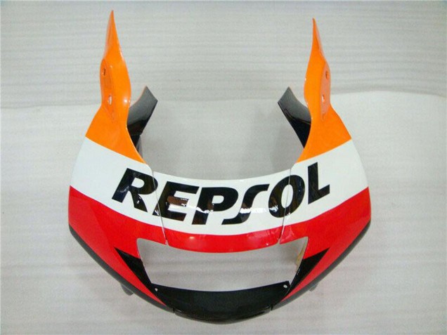 1995-1996 Honda CBR600 F3 Motorcycle Fairing - Orange White Red Glossy Black Repsol Canada Websites