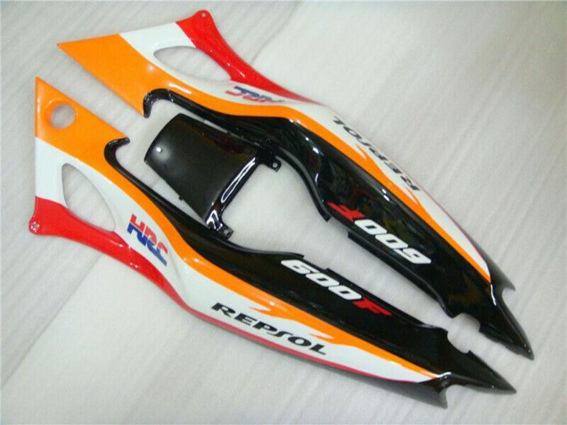 1995-1996 Honda CBR600 F3 Motorcycle Fairing - Orange White Red Glossy Black Repsol Canada Websites