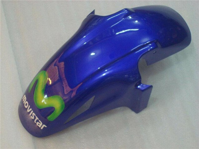 1995-1996 Honda CBR600 F3 Motorcycle Fairings - Blue Green Yellow MoviStar Red Castrol Canada Websites