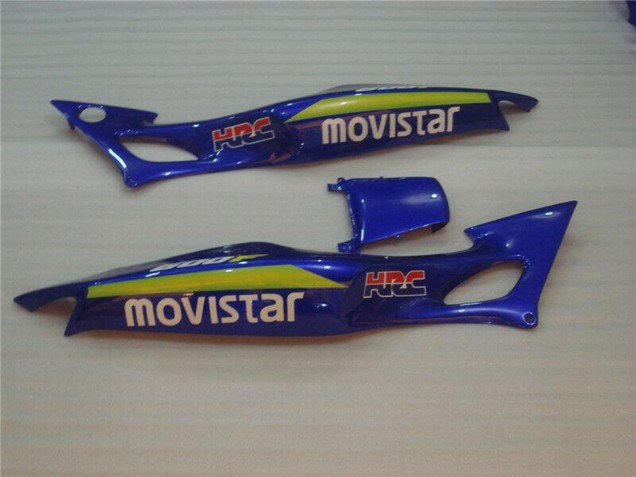 1995-1996 Honda CBR600 F3 Motorcycle Fairings - Blue Green Yellow MoviStar Red Castrol Canada Websites