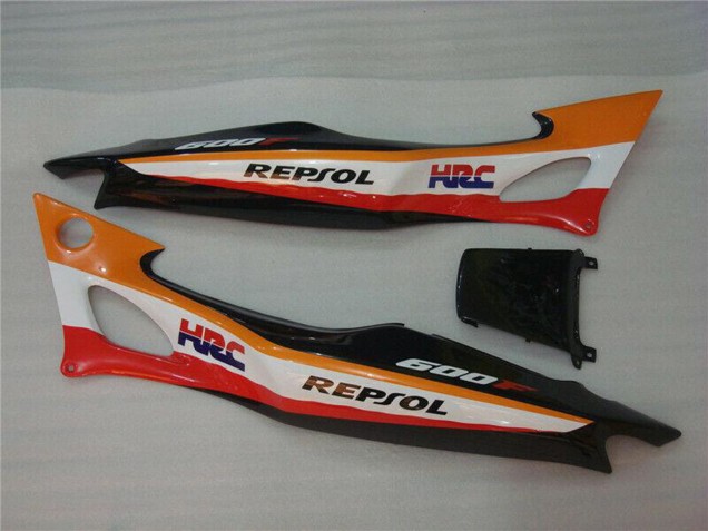 1995-1996 Honda CBR600 F3 Motorcycle Fairings - Orange White Red Glossy Black Repsol Canada Websites