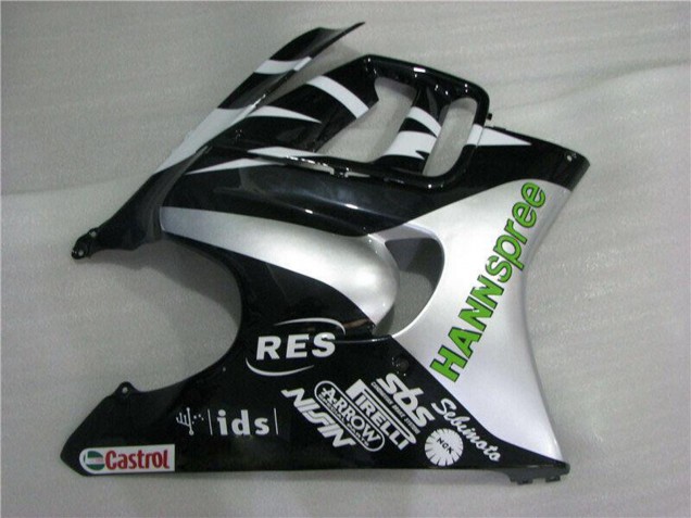 1995-1996 Honda CBR600 F3 Motorcycle Fairings - White Silver Green Hannspree Canada Websites