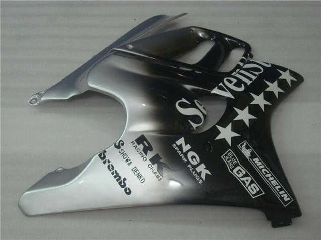 1995-1996 Honda CBR600 F3 Motorcycle Fairings - Silver Glossy Black SevenStars Canada Websites