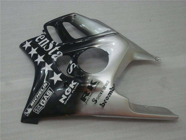 1995-1996 Honda CBR600 F3 Motorcycle Fairings - Silver Glossy Black SevenStars Canada Websites