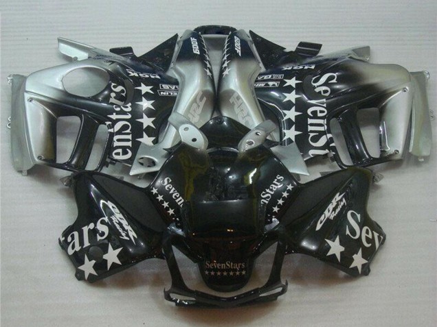 1995-1996 Honda CBR600 F3 Motorcycle Fairings - Silver Glossy Black SevenStars Canada Websites
