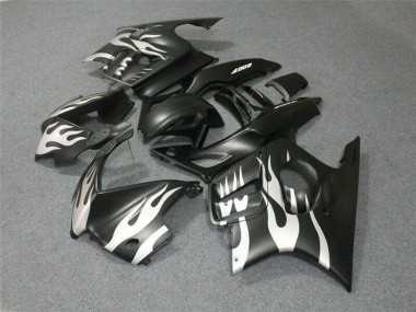 1995-1996 Honda CBR600 F3 Motorcycle Fairings - White Matte Black Flame Canada Websites