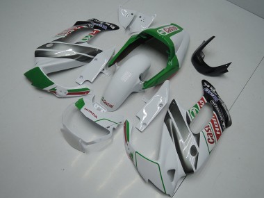 1997-2005 Honda VTR1000F Motorcycle Fairings - White Green Glossy Black Castrol Canada Websites