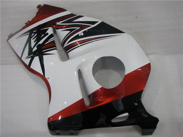 1996-2007 Suzuki GSXR 1300 Hayabusa Motorcycle Fairings - White Orange Black Canada Websites