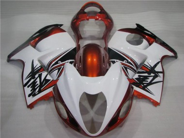 1996-2007 Suzuki GSXR 1300 Hayabusa Motorcycle Fairings - White Orange Black Canada Websites