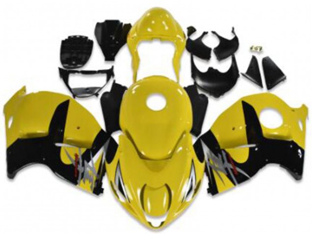 1996-2007 Suzuki GSXR 1300 Hayabusa Motorcycle Fairings - Yellow Black Silver Red Canada Websites
