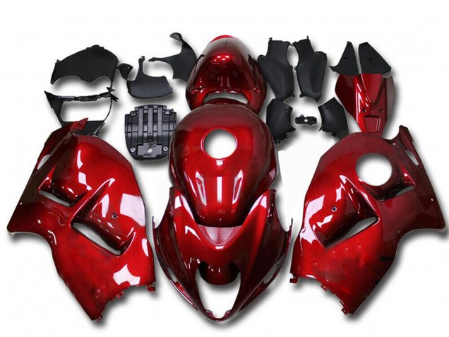 1996-2007 Suzuki GSXR 1300 Hayabusa Motorcycle Fairings - Candy Red Canada Websites