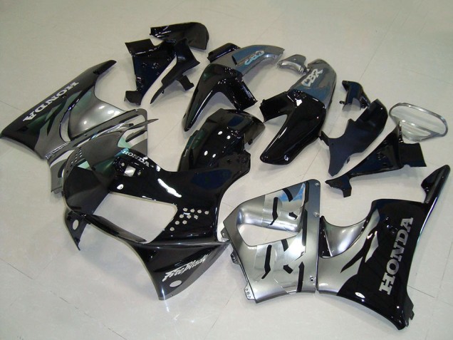 1998-1999 Honda CBR900RR 919 Motorcycle Fairings - Silver Glossy Black Canada Websites