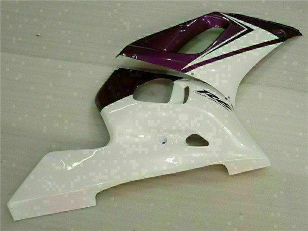 1998-2002 Yamaha YZF R6 Motorcycle Fairings - White Purple Canada Websites