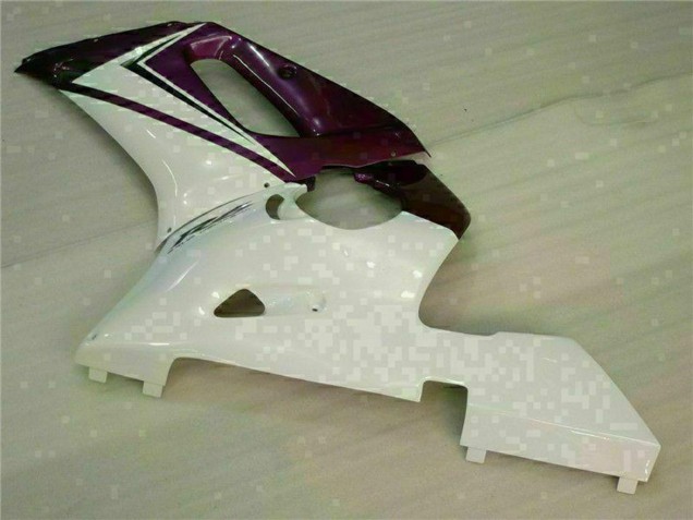 1998-2002 Yamaha YZF R6 Motorcycle Fairings - White Purple Canada Websites