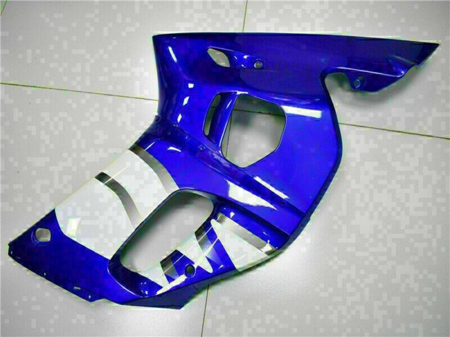 1998-2002 Yamaha YZF R6 Motorcycle Fairings - Blue White Canada Websites