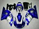 1998-2002 Yamaha YZF R6 Motorcycle Fairings - Blue White Canada Websites