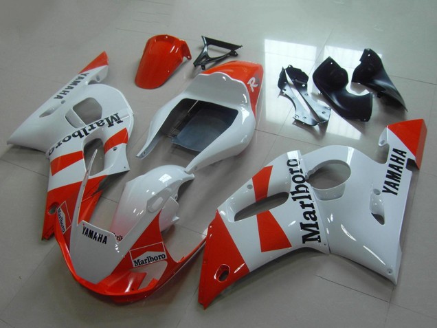 1998-2002 Yamaha YZF R6 Motorcycle Fairings - White Red Marlboro Canada Websites