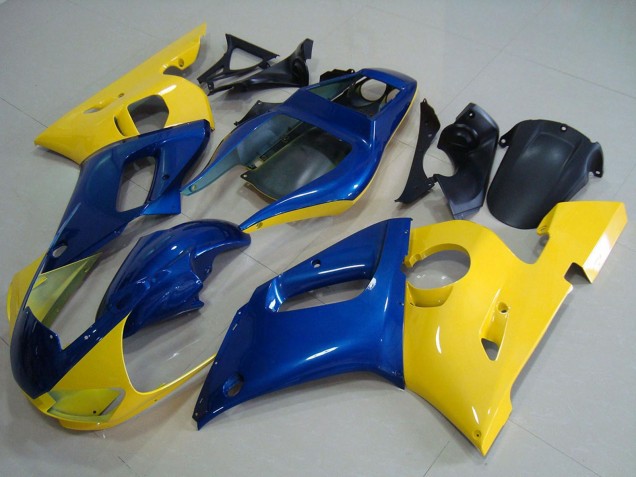 1998-2002 Yamaha YZF R6 Motorcycle Fairings - Yellow Blue Canada Websites