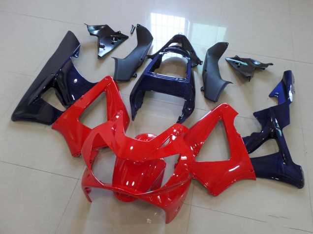 2000-2001 Honda CBR900RR 929 Motorcycle Fairings - Red Dark Blue Canada Websites