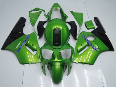 2000-2001 Kawasaki ZX12R Motorcycle Fairings - Green Black Blue Canada Websites