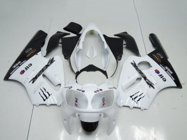 2000-2001 Kawasaki ZX12R Motorcycle Fairings - White Black Elf Monster Canada Websites