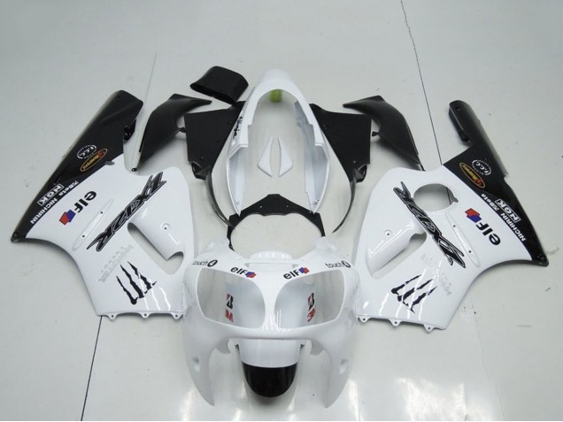 2000-2001 Kawasaki ZX12R Motorcycle Fairings - White Black Elf Monster Canada Websites