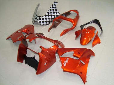 2000-2001 Kawasaki ZX9R Motorcycle Fairings - Orange Canada Websites