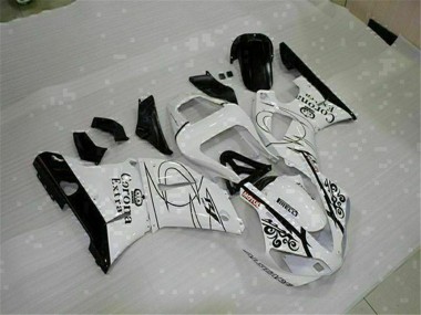 2000-2001 Yamaha YZF R1 Motorcycle Fairings - White Black Corona Extra Canada Websites