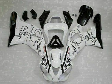 2000-2001 Yamaha YZF R1 Motorcycle Fairings - White Black Corona Extra Canada Websites